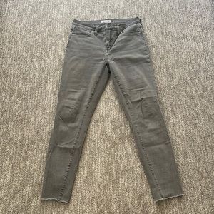 Madewell 9” High Rise skinny pants